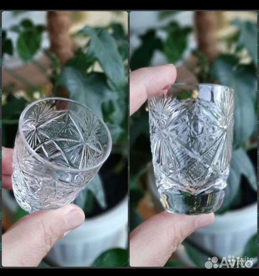 Рюмки Стаканы хрусталь СССР
