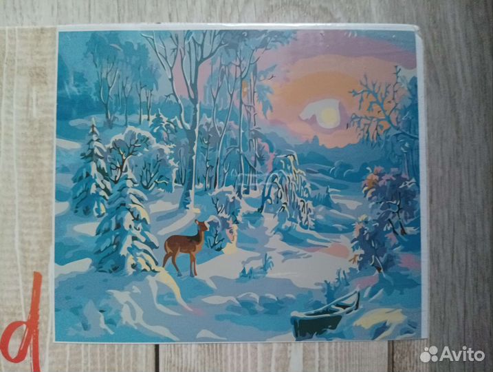 Новая картина для рисования по номерам