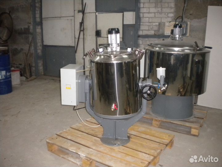 Варочные котлы, диссольверы, реактора с мешалкой