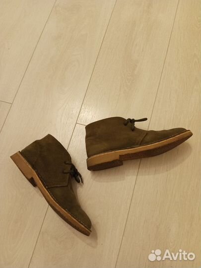 Ботинки хакки женские 37 размер, замша