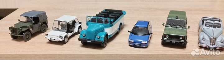 Модели автомобилей 1:43