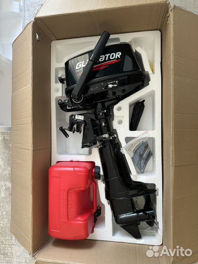 Лодочный мотор gladiator G6.2FHS новый