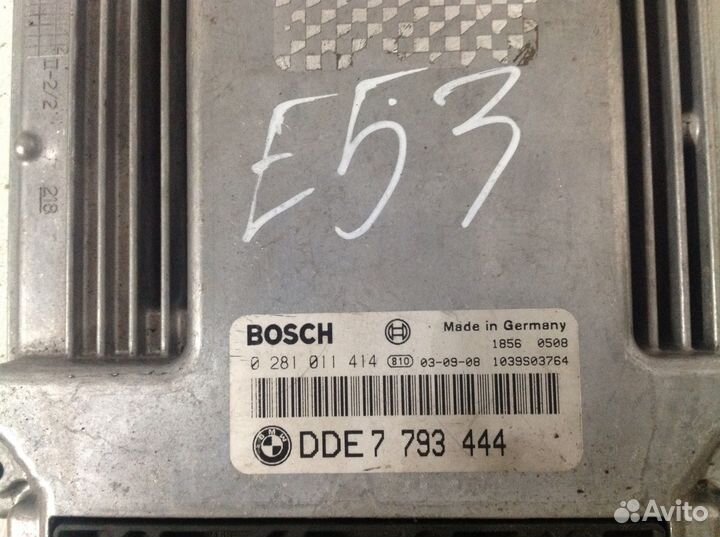 Блок управления двигателем BMW 13617800131