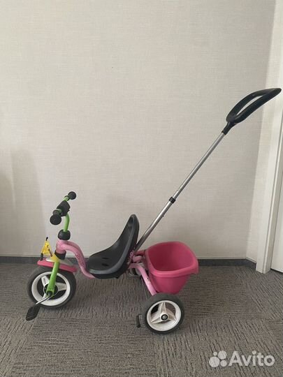 Детский велосипед с ручкой puky