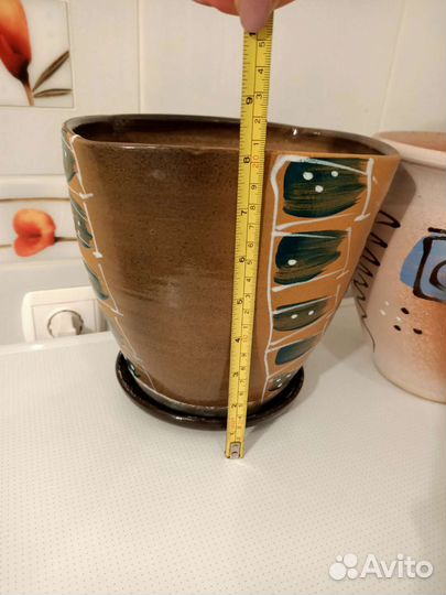 Керамические горшки для цветов