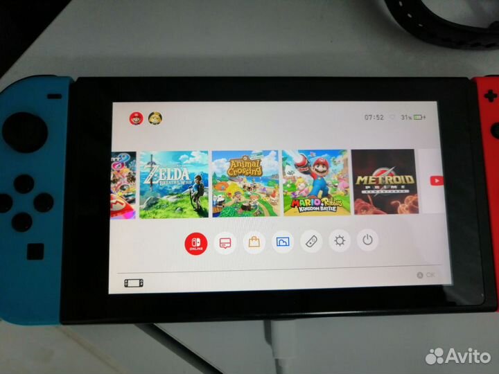 Nintendo switch прошитая rev2 160 Gb