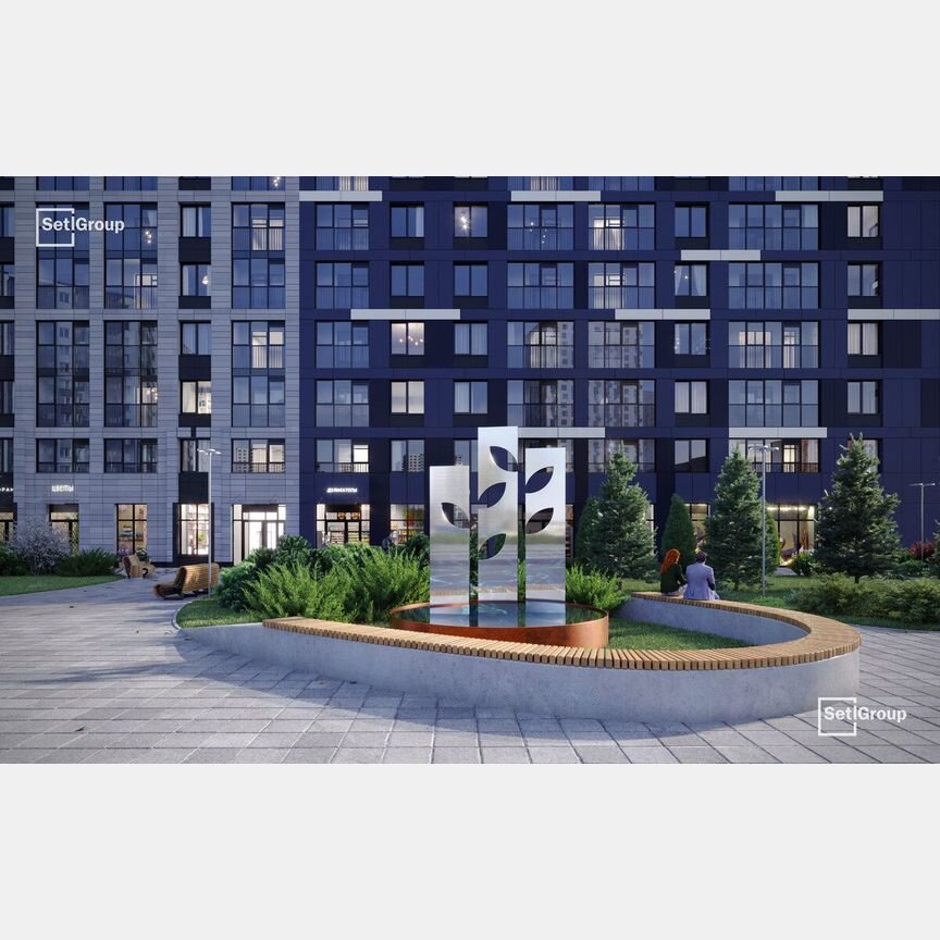 Квартира-студия, 22,5 м², 12/12 эт.