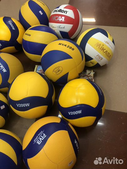 Волейбольный мяч mikasa, molten