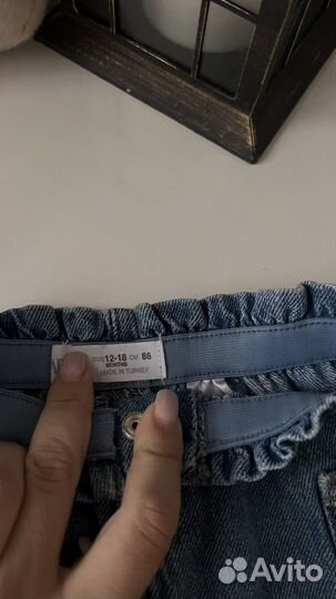 Джинсовая юбка zara