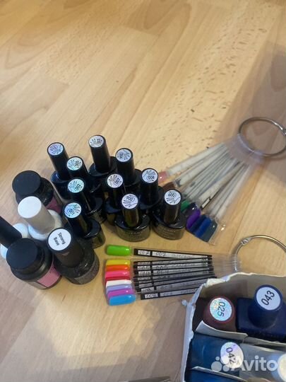 Все для маникюра набор гель лаки и тд