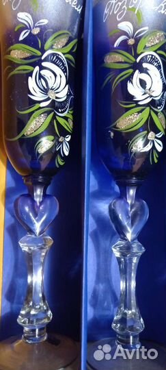 Бокалы для вина новые