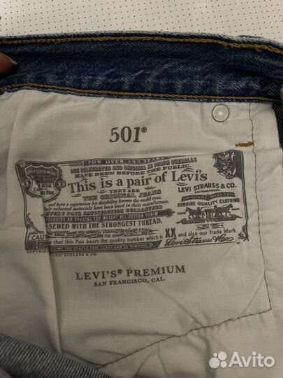 Женские джинсы levis 501