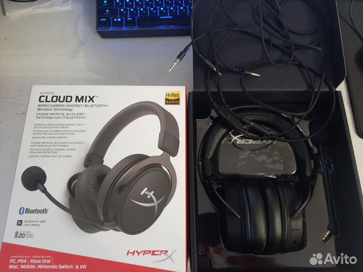 Игровая гарнитура HyperX Cloud MIX Black