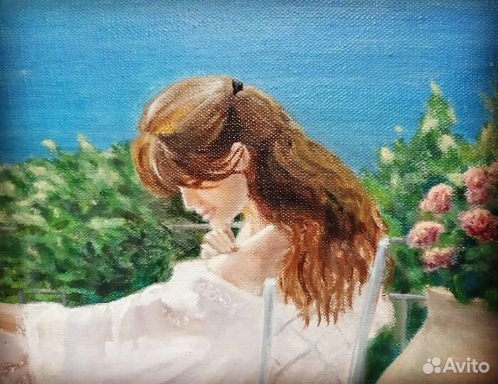 Картина маслом на холсте большая