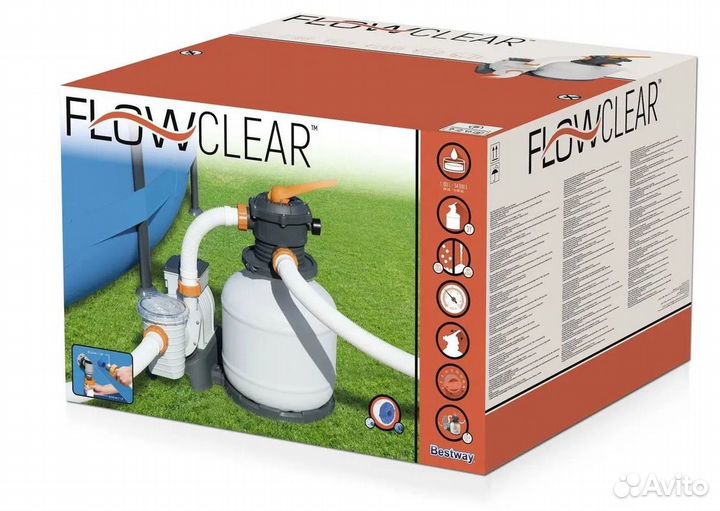 Песочный фильтр-насос Bestway 58499