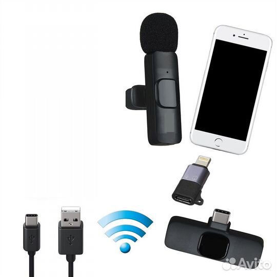 Петличный микрофон boya