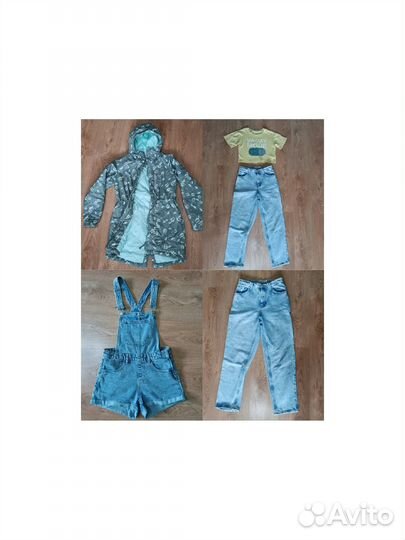 Комплект одежды для девочки 152-158см (6 вещей)