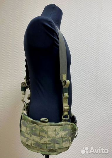 Боевой пояс с баллистической защитой и лямками Бр1