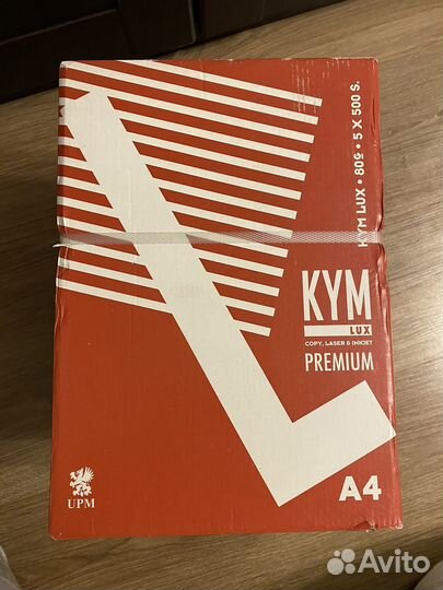 Бумага офисная А4, класс “A”, KYM LUX premium
