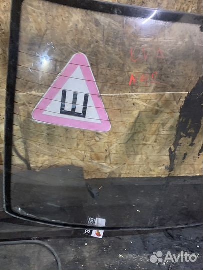 Стекло задние opel vectra a