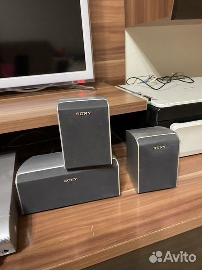 Dvd плеер sony + колонки