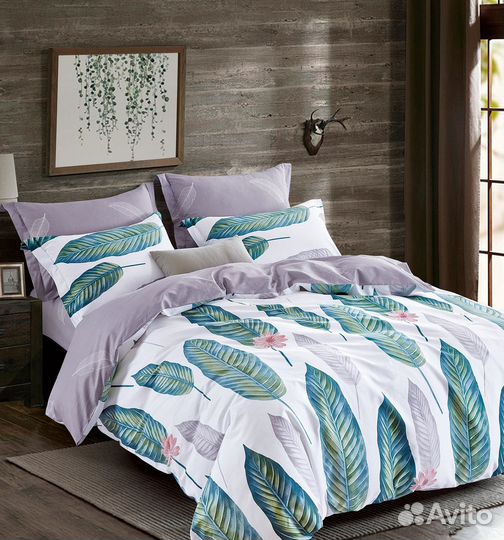 Постельное бельё Cristelle Amante сатин Евро 4 нав