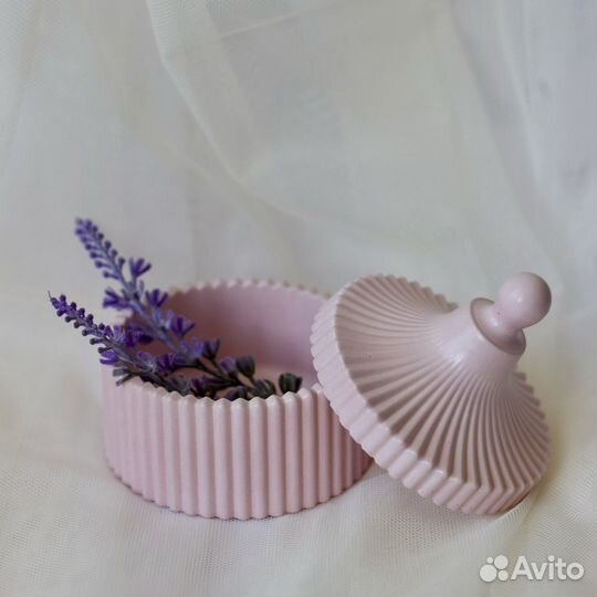 Шкатулка для украшений из гипса