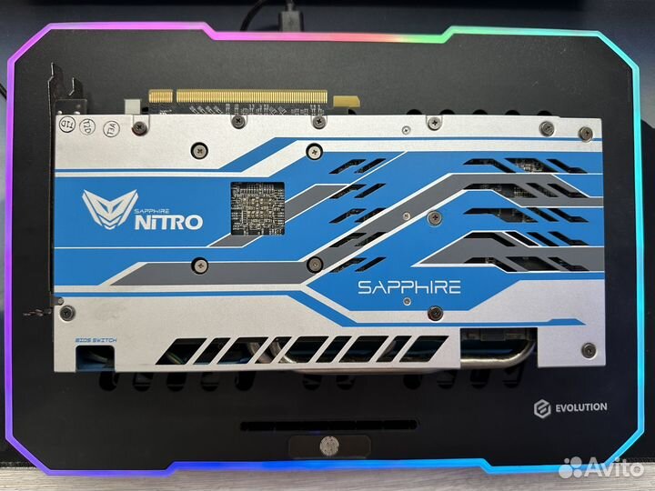 Игровая видеокарта sapphire AMD RX 590 nitro+ 8GB