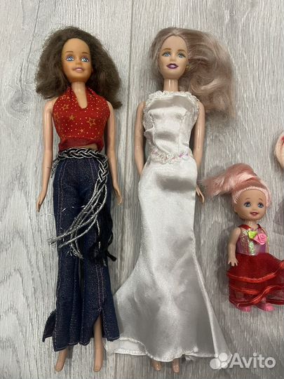 Игрушки куклы пакетом для девочки