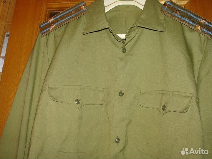 Военная офицерская рубашка СССР Б\у
