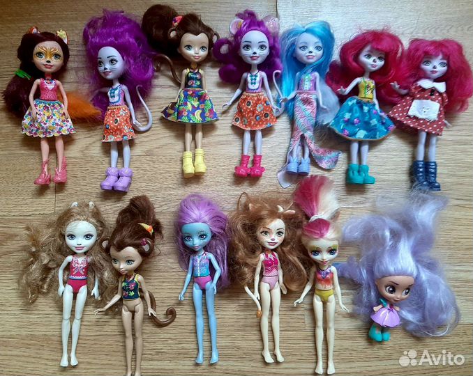 Куклы,очень много,барби, винкс, энчейнтималс и др