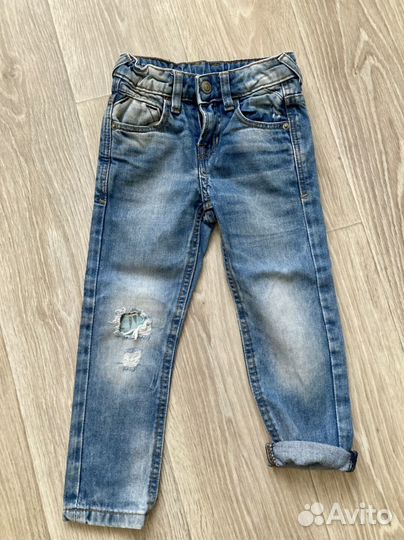 Пиджак, рубашка H&M, джинсы zara 92-98