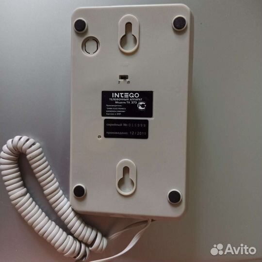 Телефонный аппарат intego, модель TX-373