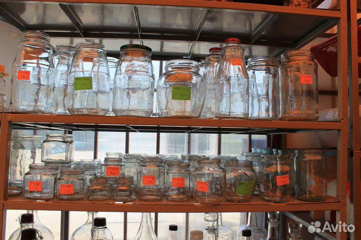 Бутыли для вина, банки для консервации