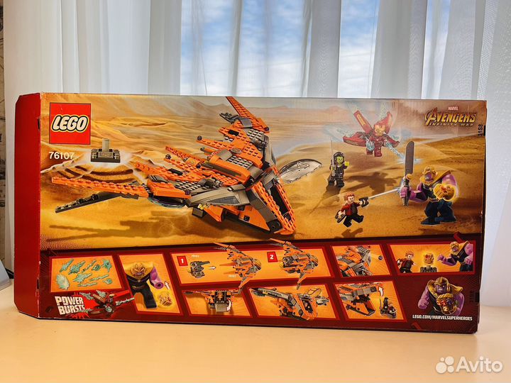 Lego marvel super heroes: два набора Мстители
