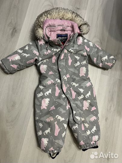 Зимний комбинезон для девочки Gusti