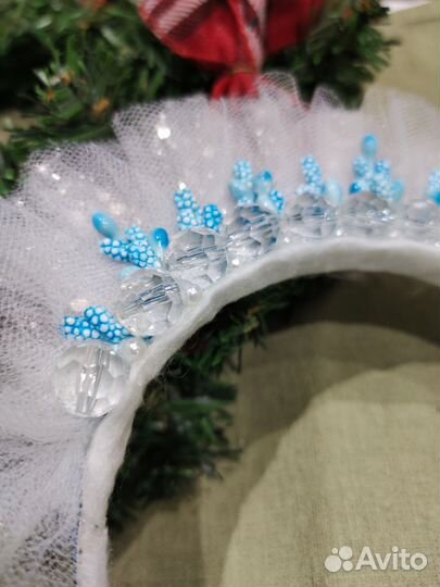 Ободок Снежинка