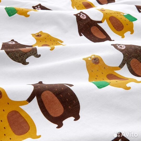 Пастельное белье икея новое