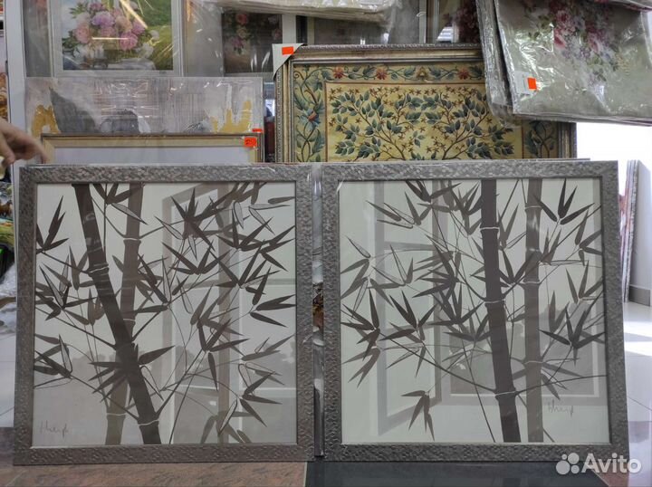 Картины с поталью