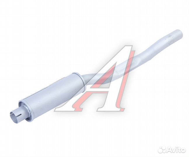 Резонатор газ-31029 дв.змз-406 дополнительный (короткий) (оао газ)