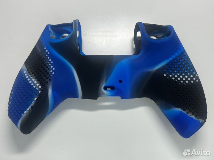 Чехол для геймпада PS5 (Сине-Черный)