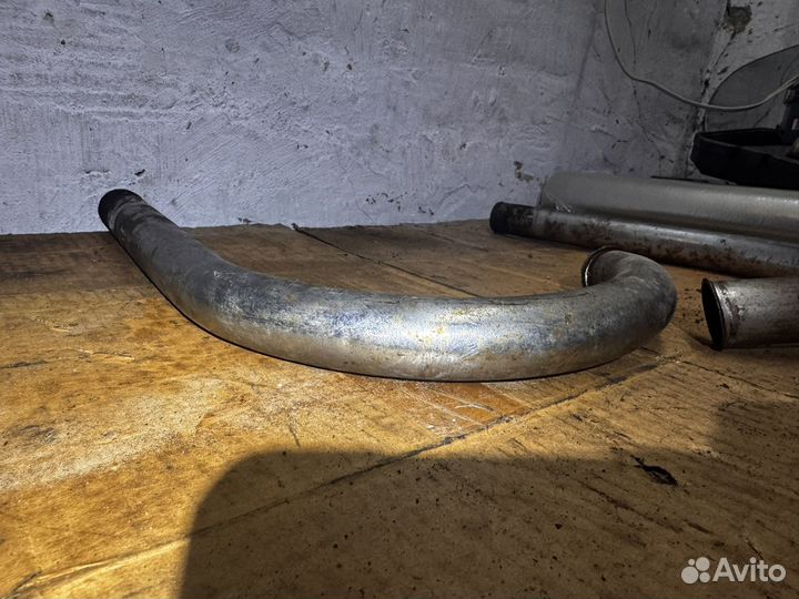 Колена выхлопных труб от мотоцикла ковровец