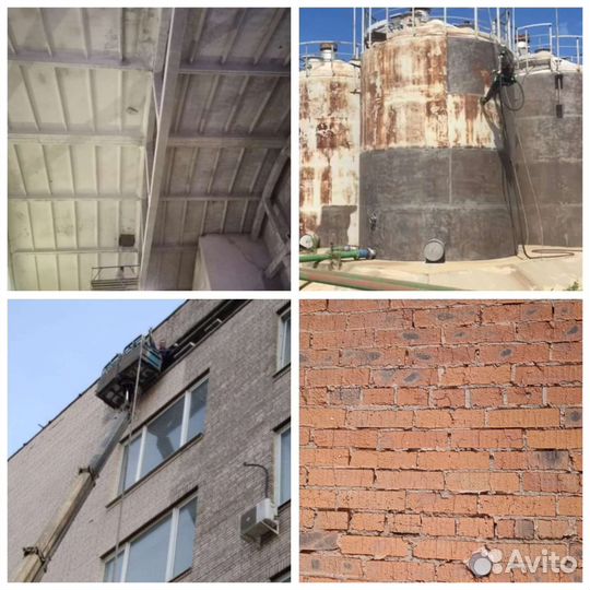 Пескоструйная обработка, (очистка) с выездом