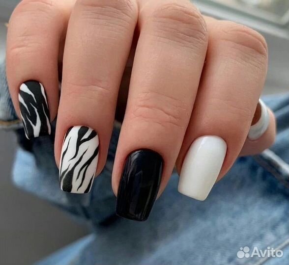 Маникюр/педикюр с гель лаком