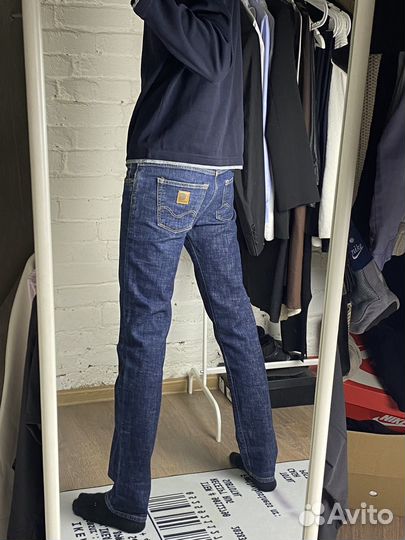 Джинсы carhartt Wip мужские оригинал синие
