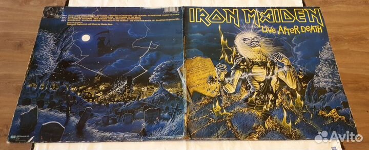 Iron Maiden - Live After Death 2LP 1985 EMI