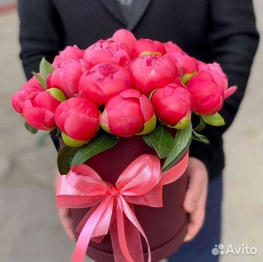 Пионы Букет пионов