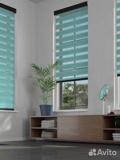 Рулонные шторы день-ночь