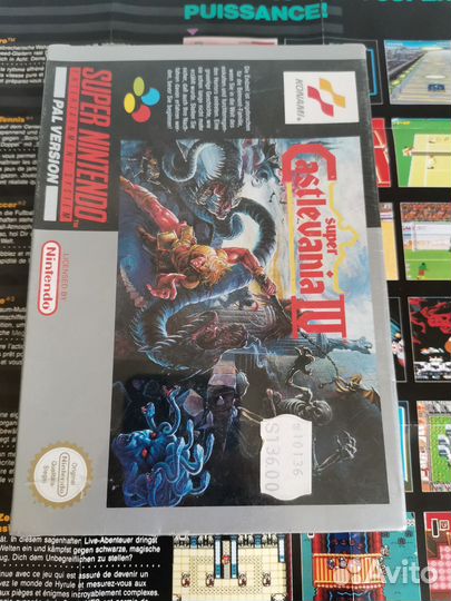 Super Nintendo snes Super Castlevania 4