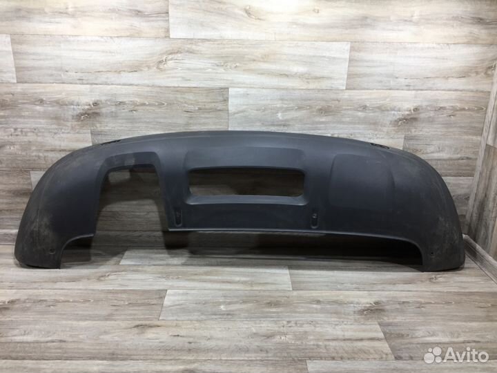 Спойлер заднего бампера Audi Q3 (11-18) / Ауди Ку3